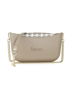 FENN CLASSIC BAG STONE GOLD CHAIN