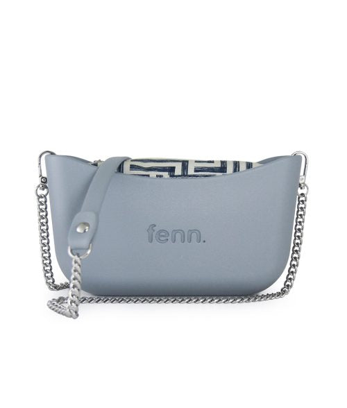 FENN CLASSIC BAG BLUE HAZE SILVER CHAIN