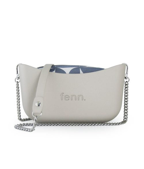FENN BAG CLASSIC MUSHROOM SILVER CHAIN