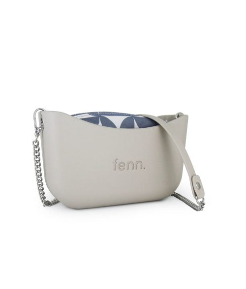 FENN BAG CLASSIC MUSHROOM SILVER CHAIN