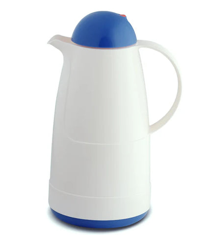 ROTPUNKT VACUUM JUG WHITE/ROYAL 1.5LTR