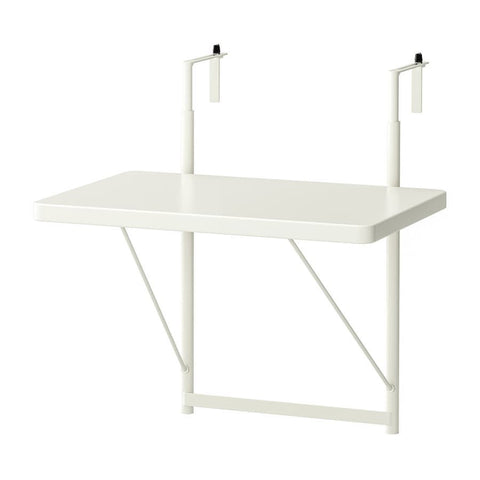 IKEA TORPARO BALCONY TABLE , 50CM , WHITE