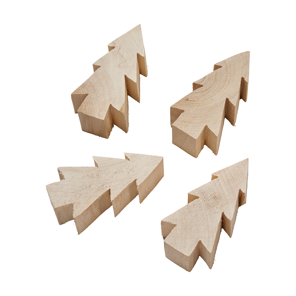 KLOCKE TANNE HOLZ 8ST.8X4CM