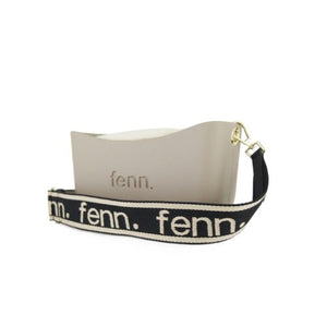 FENN BAG CLASSIC STONE BLACK STRAP