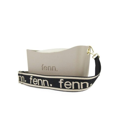 FENN BAG CLASSIC STONE BLACK STRAP