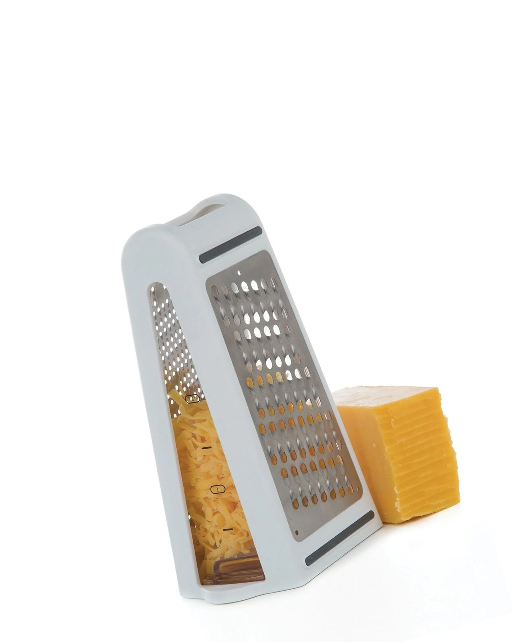 PROGRESSIVE 2-WAY GRATER AND MEASURE