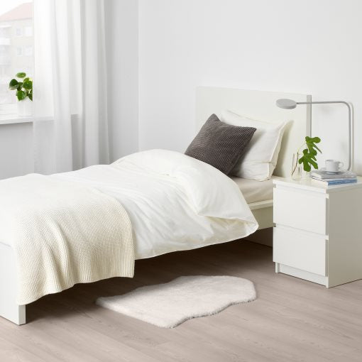 IKEA TOFTLUND RUG , 55X85CM, WHITE