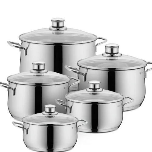 WMF DIADEM 10PCE COOKWARE SET