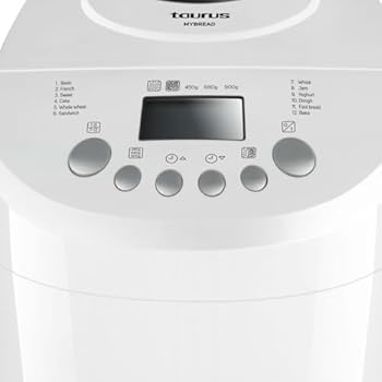 TAURUS BREAD MAKER DIGITAL WHITE