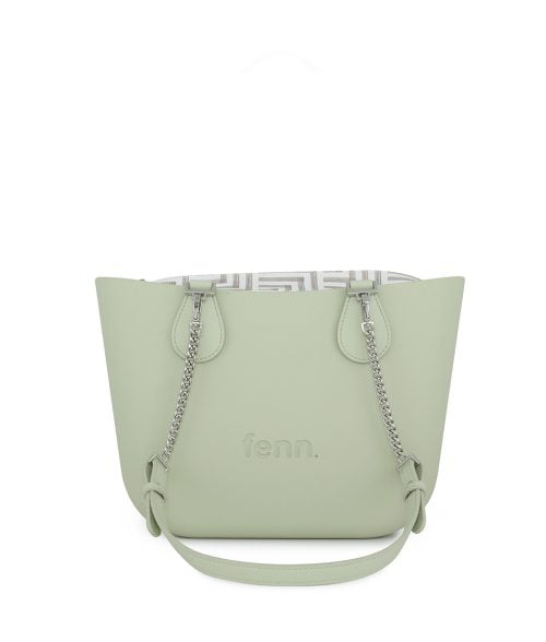 FENN BAG PETITE PASTAL GREEN/ GREEN SILVER