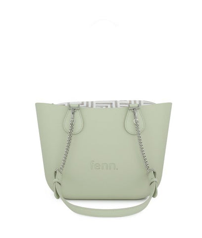 FENN BAG PETITE PASTAL GREEN/ GREEN SILVER