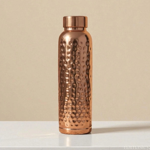 TALUKA COPPER HAMMERED WATER BOTTLE 950ML