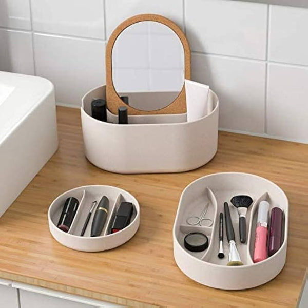 IKEA SAXBORGA STORAGE BOX WITH MIRROR