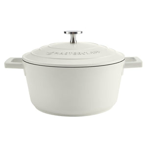 MASTERCLASS CAST ALUMINIUM CASSEROLE 2.5L CREAM