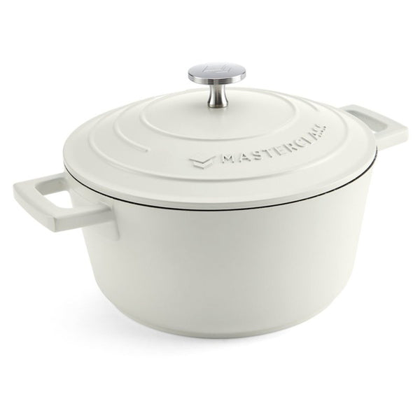 MASTERCLASS CAST ALUMINIUM CASSEROLE 2.5L CREAM