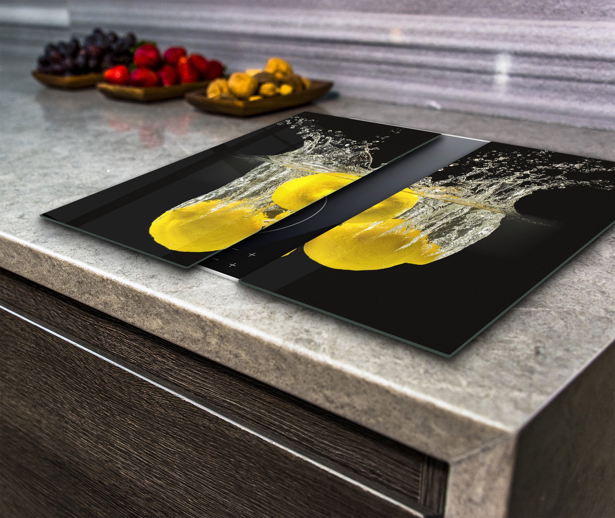 PAPILLON RECTANGULAR INDUCTION COOKTOP PROTECTOR-ORANGE SPLA
