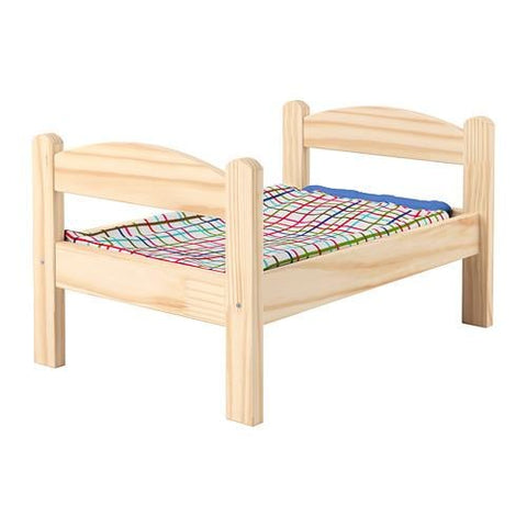 IKEA DUKTIG DOLLS BED WITH BEDLINEN SET