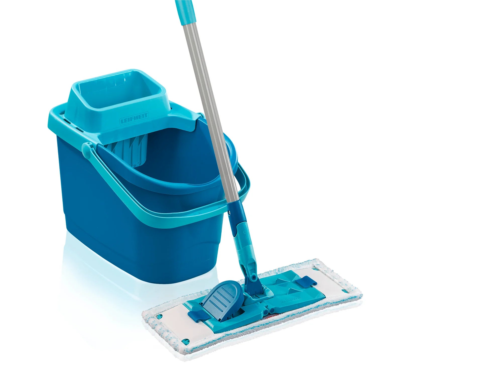 LEIFHEIT POWER CLEAN-MED FLOOR MOP & BUCKET SET