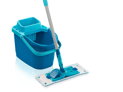 LEIFHEIT POWER CLEAN-MED FLOOR MOP & BUCKET SET