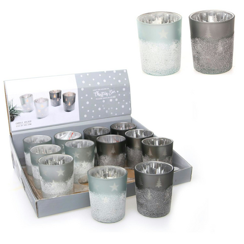 KLOCKE GLAS WINDLICHT D5,5H6,5CM BESCHNEIT