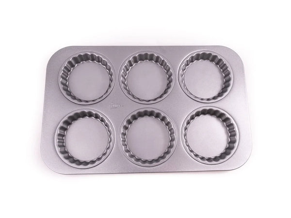PATISSE MINI QUICHE 6IN1 LOOSE BOTTOM 10CM