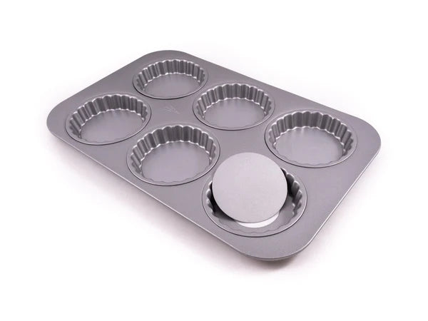 PATISSE MINI QUICHE 6IN1 LOOSE BOTTOM 10CM