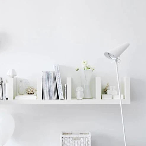 IKEA LACK WALL SHELF UNIT, WHITE 11 3/4x74 3/4 "