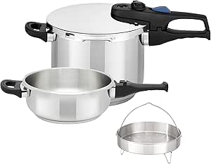 ELO PRESSURE COOKER 5PCE PRAKTIKA PLUS XL