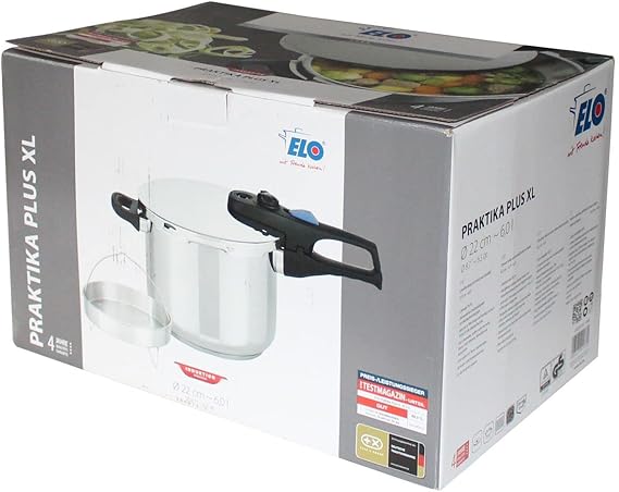 ELO PRESSURE COOKER 4,0L 22CM PRAKTIKA PLUS XL