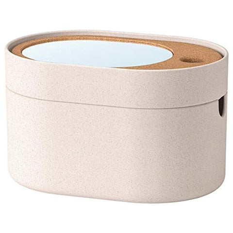IKEA SAXBORGA STORAGE BOX WITH MIRROR