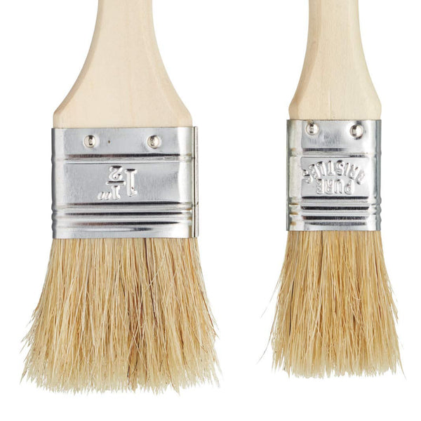 KITCHENCRAFT FLAT HEADED PASTRY BRUSH 2PK