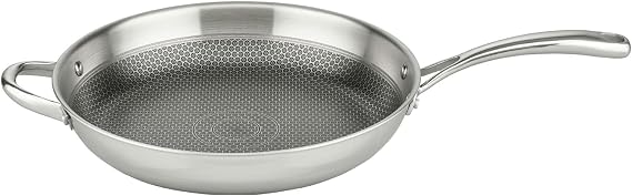 ELO RELIEF SOLUTION FRYING PAN W/HANDLE 32CM-PFAS-FREE HONEY