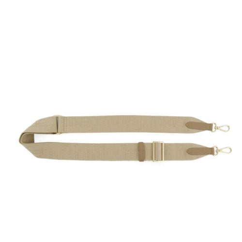 FENN BAG HANDLES CLASSIC BEIGE FLAT STRAPS