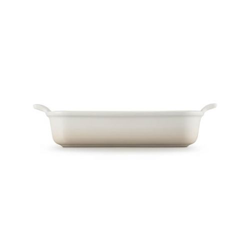 LE CREUSET HERITAGE RECTANGULAR DISH 32CM MERINGUE