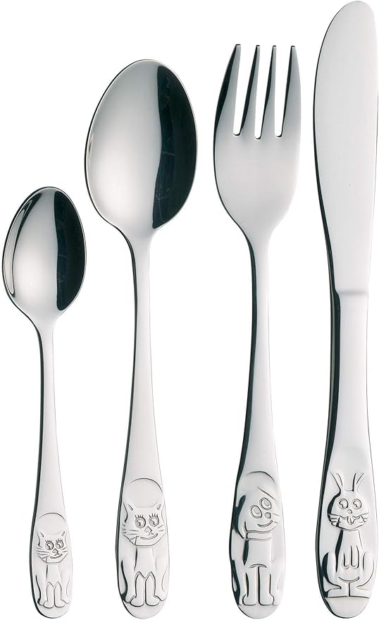 KITCHENCRAFT CHILDREN CUTLERY SET 4PC