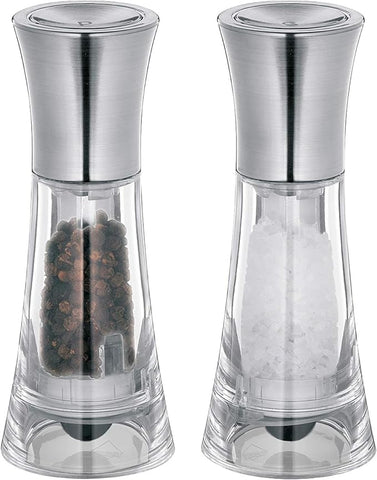 KEUCHENPROFI NEW YORK SALT &PEPPER MILL SET 13CM