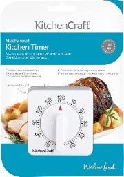 KITCHENCRAFT MECHANICAL KITCHEN TIMER 2 HOUR