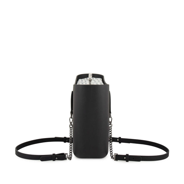 FENN BAG PETITE BLACK GUNMETAL CHAIN