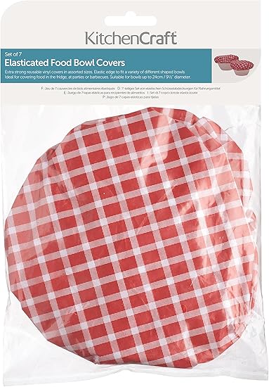 KITCHENCRAFT FOOD BOWL COVERS 7PC