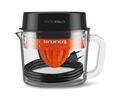 TAURUS CITRUS JUICER GLASS ORANGE 1L