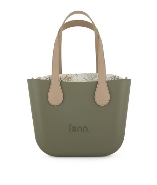 FENN PETITE BAG WATERCRESS LIGHT TONE HANDLE