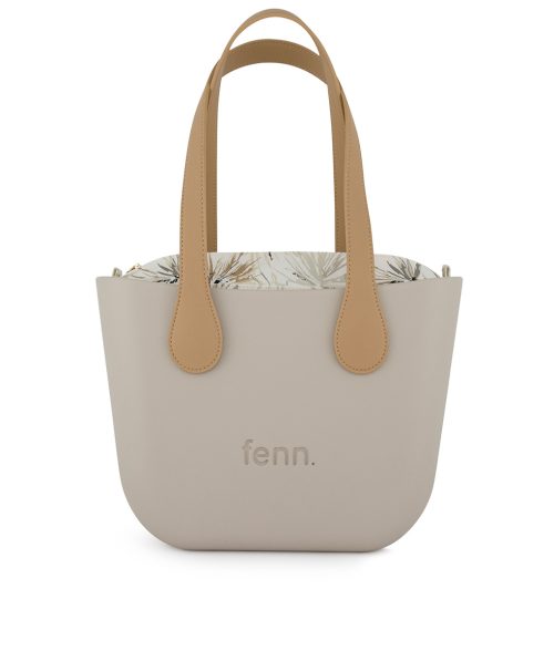 FENN PETITE BAG MUSHOOM LIGHT TAN HANDLE