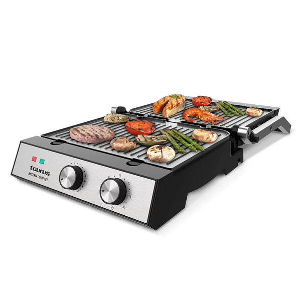 TAURUS PANINI PRESS  BLACK 2000W