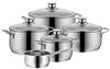 WMF DIADEM PLUS 9PIECE STAINLESS STEEL COOKWARE SET