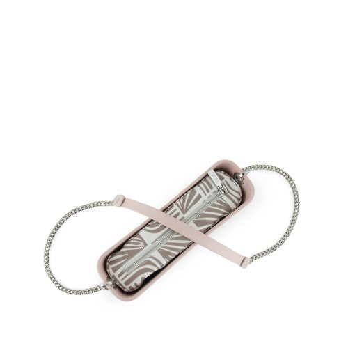 FENN COLLECTION BAG CLASSIC PASTAL PINK SILVER CHAIN