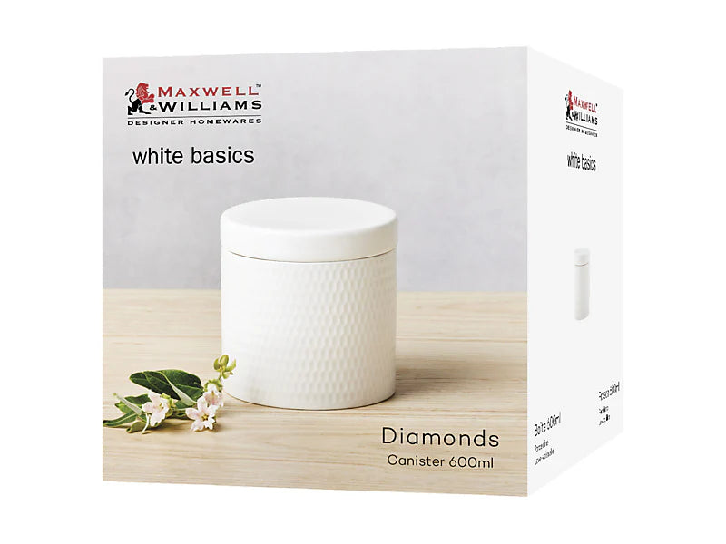 MAXWELL & WILLIAMS DIAMONDS CANISTER 600ML