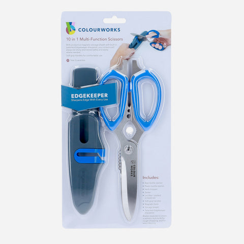 CW BRIGHTS MULTIFUNCTION SCISSORS BLUE