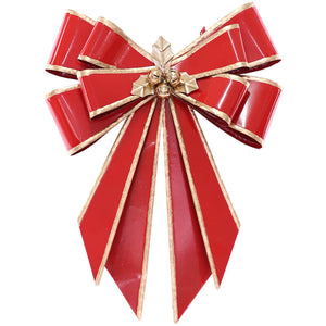 TN RED LARGE DECOR BOW 66X41CM