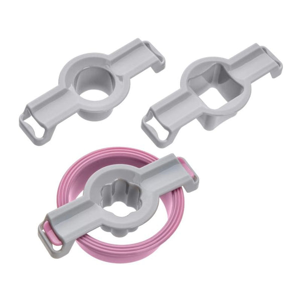 ZENKER 4 COOKIES MOULDS LINZER PLASTIC