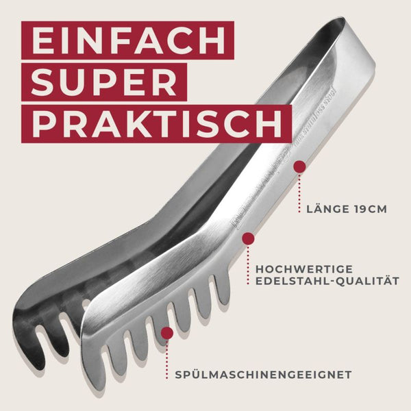 FACKELMANN SPAGHETTI SERVING TONG